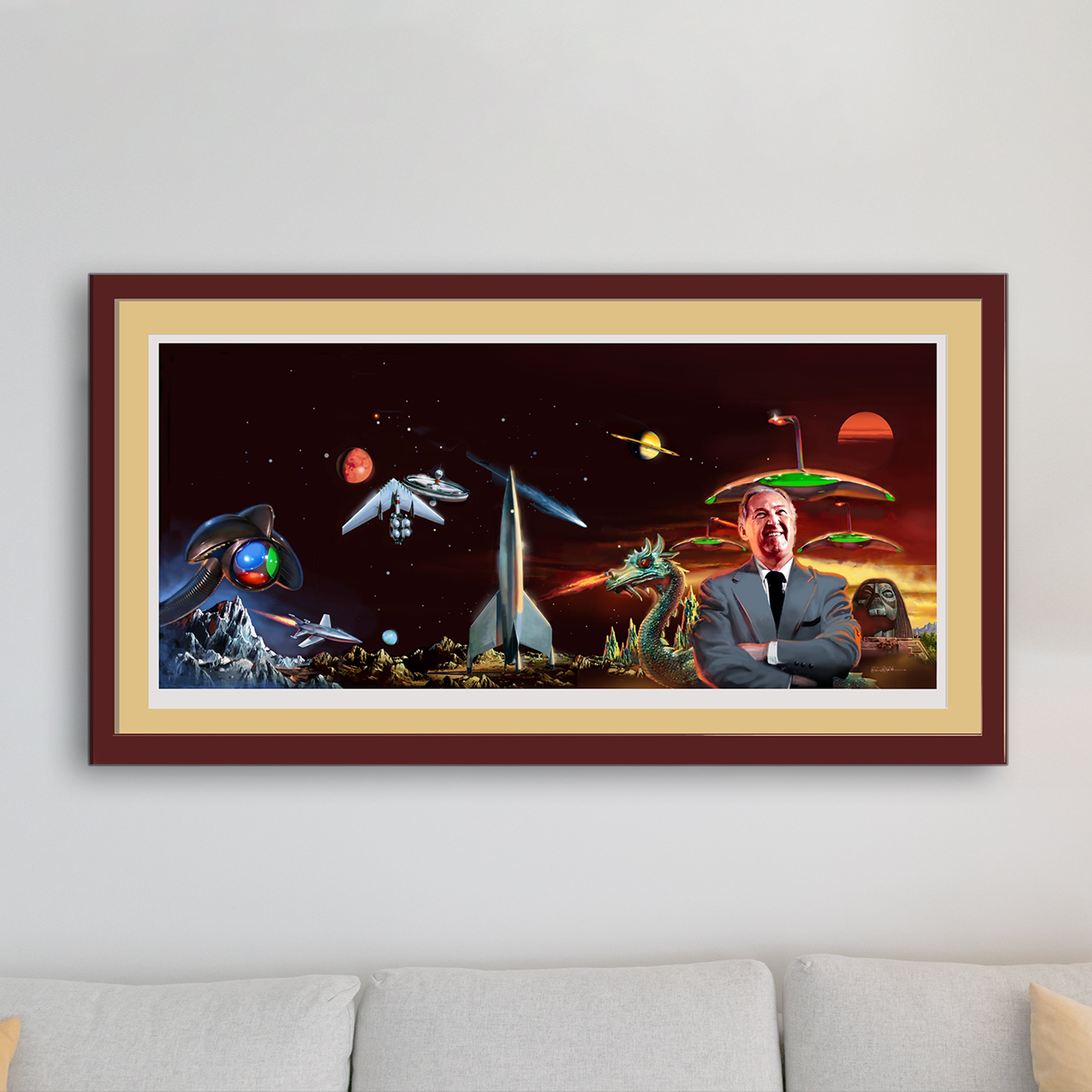 George Pal Print – Vincent Di Fate Art